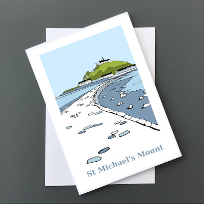 St Michael's Mount Card - Click Image to Close