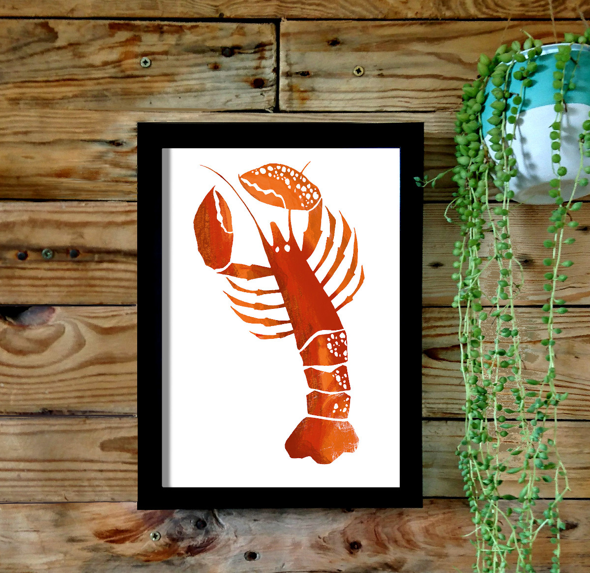 Cornish Lobster Print