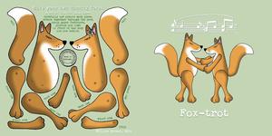 Fox Trot activity card - Click Image to Close