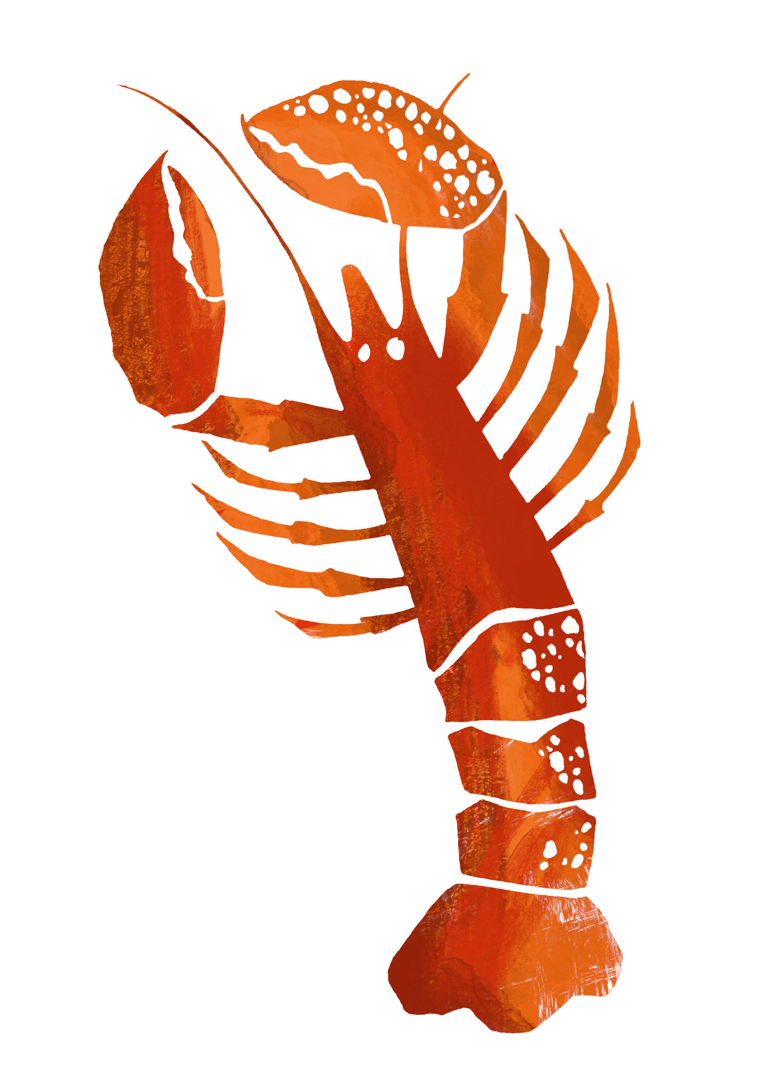 Cornish Lobster Print - Click Image to Close