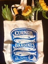 (image for) Cornish Sardines tote bag